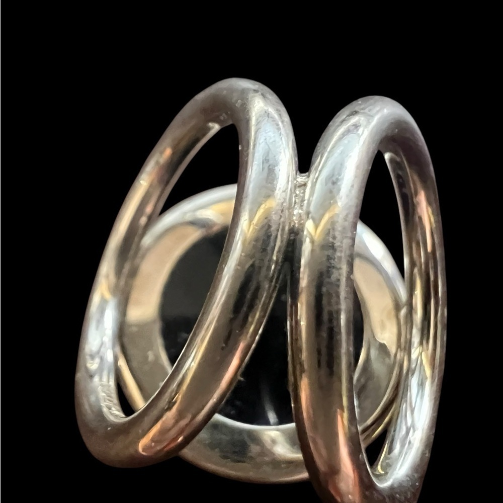 Hermes Onyx Scarf Ring - Picture 3 of 5